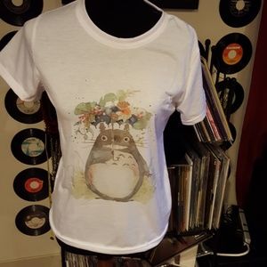 Totoro water color tee